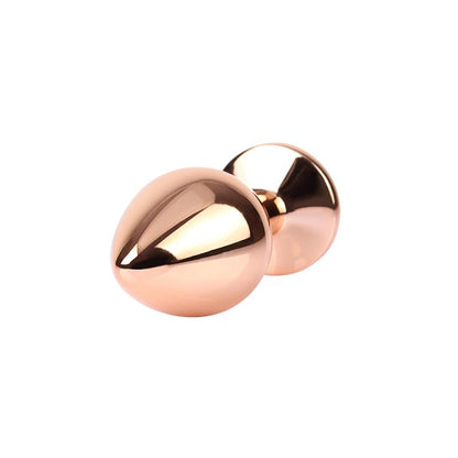 CHISA - ANAL PLUG WITH ROSE JEWEL COLOR ROSE SIZE M