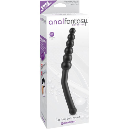 ANAL FANTASY COLLECT. - ANAL STIMULATOR FUN FLEX ANAL WAND BLACK