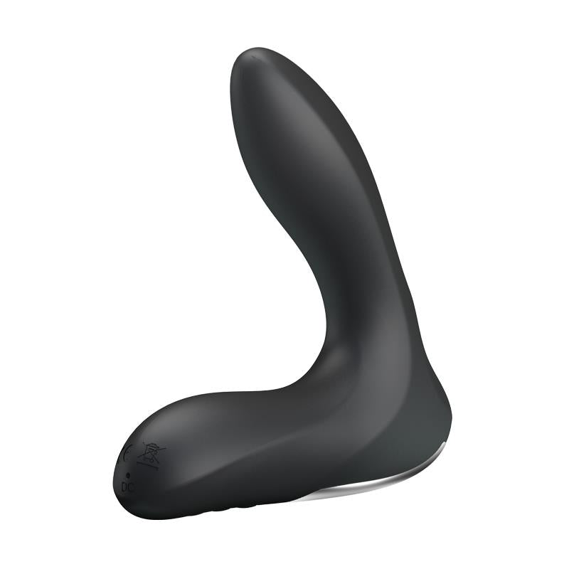 PRETTYLOVE - ANAL STIMULATOR INFLATABLE LEONARD SILICONE USB BLACK