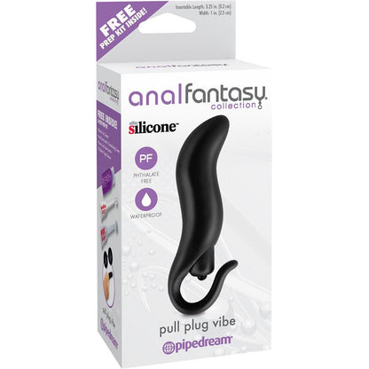 ANAL FANTASY COLLECT. - ANAL STIMULATOR PULL PLUG VIBE BLACK