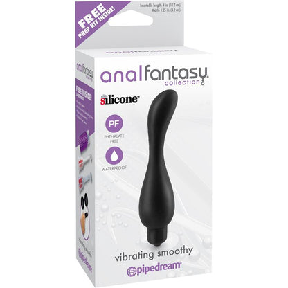 ANAL FANTASY COLLECT. - ANAL STIMULATOR WITH VIBRATION VIBRATING SMOOTHY BLACK