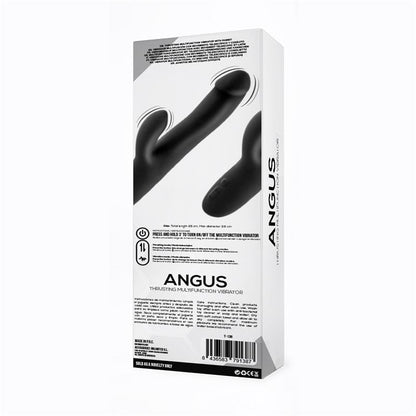 TARDENOCHE - ANGUS VIBRATOR WITH THRUSTING MOVEMENT 2 MOTORS SILICONE USB