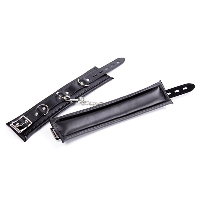 LATETOBED BDSM LINE - ANKLE CUFFS BLACK