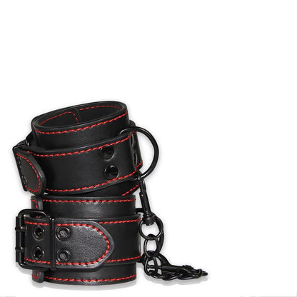 LOVETOY - ANKLE CUFFS BONDAGE BLACK