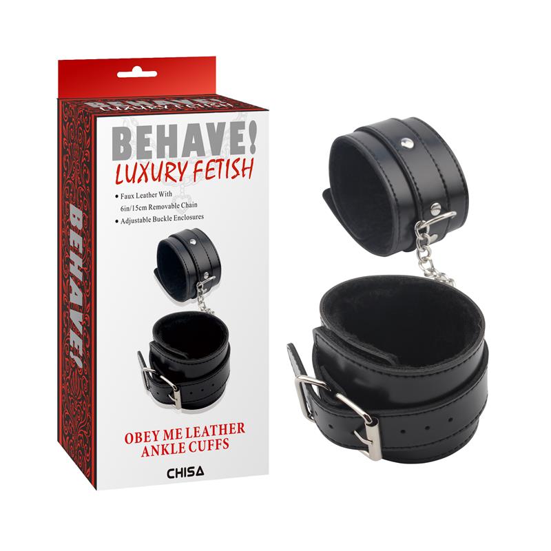 CHISA - ANKLE CUFFS OBEY ME 36 CM