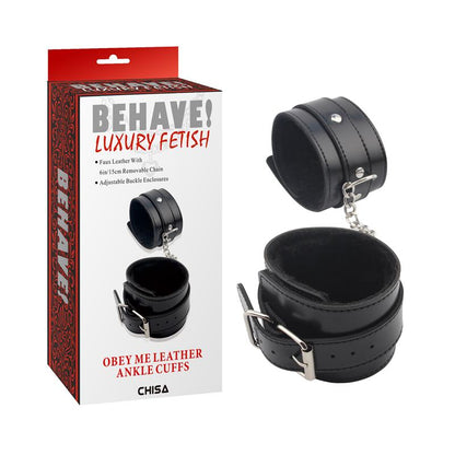 CHISA - ANKLE CUFFS OBEY ME 36 CM