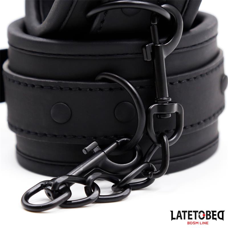 LATETOBED BDSM LINE - ANKLE RESTRAINTS NEOPRENE ADJUSTABLE