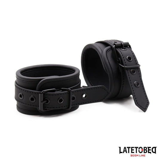 LATETOBED BDSM LINE - ANKLE RESTRAINTS NEOPRENE ADJUSTABLE