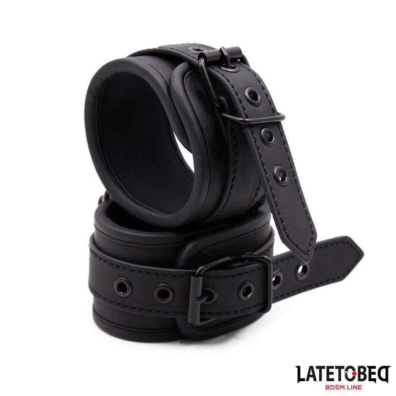LATETOBED BDSM LINE - ANKLE RESTRAINTS NEOPRENE ADJUSTABLE