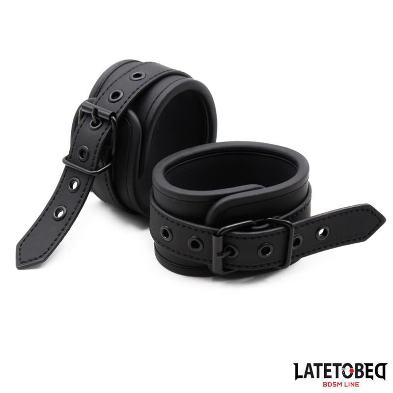 LATETOBED BDSM LINE - ANKLE RESTRAINTS NEOPRENE ADJUSTABLE
