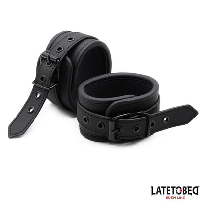 LATETOBED BDSM LINE - ANKLE RESTRAINTS NEOPRENE ADJUSTABLE