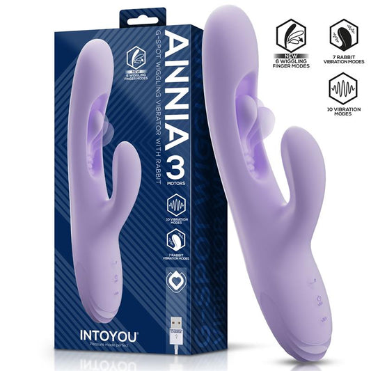 INTOYOU - ANNIA G-SPOT VIBRATOR WITH INTERNAL WIGGLING