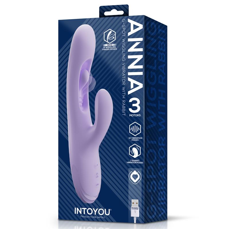 INTOYOU - ANNIA G-SPOT VIBRATOR WITH INTERNAL WIGGLING