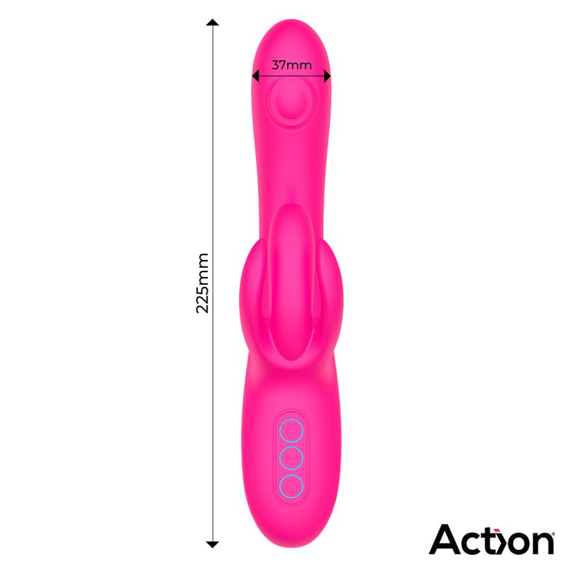 ACTION - ANTONY DOUBLE TAPPING AND FINGER WIGGLING VIBE