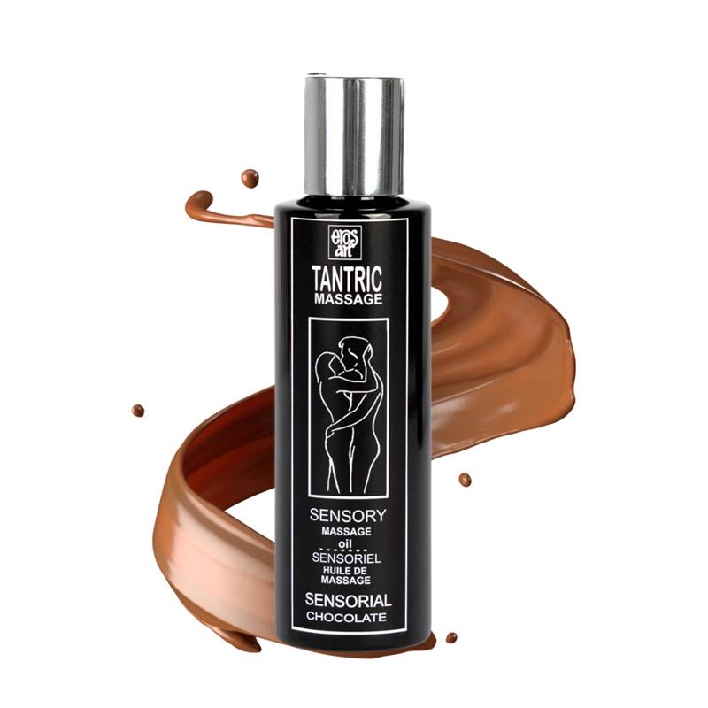 EROS-ART - NATURAL TANTRIC MASSAGE OIL AND CHOCOLATE APHRODISIAC 100 ML