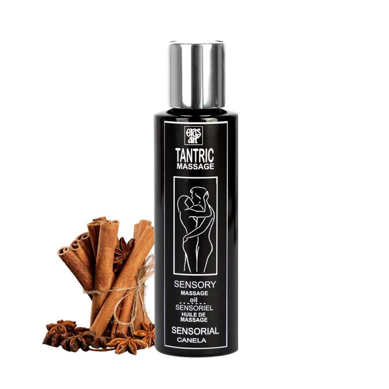 EROS-ART - NATURAL TANTRIC MASSAGE OIL AND APHRODISIAC CINNAMON 100 ML