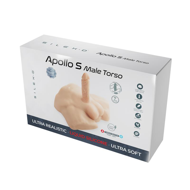 SILEXD - APOLLO S HALF TORSO 7 LIQUID SILICONE