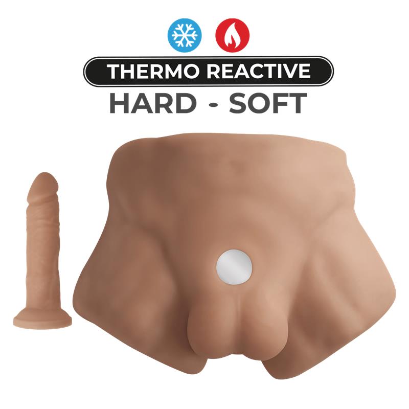 SILEXD - APOLLO S HALF TORSO LIQUID SILICONE CARAMEL 7