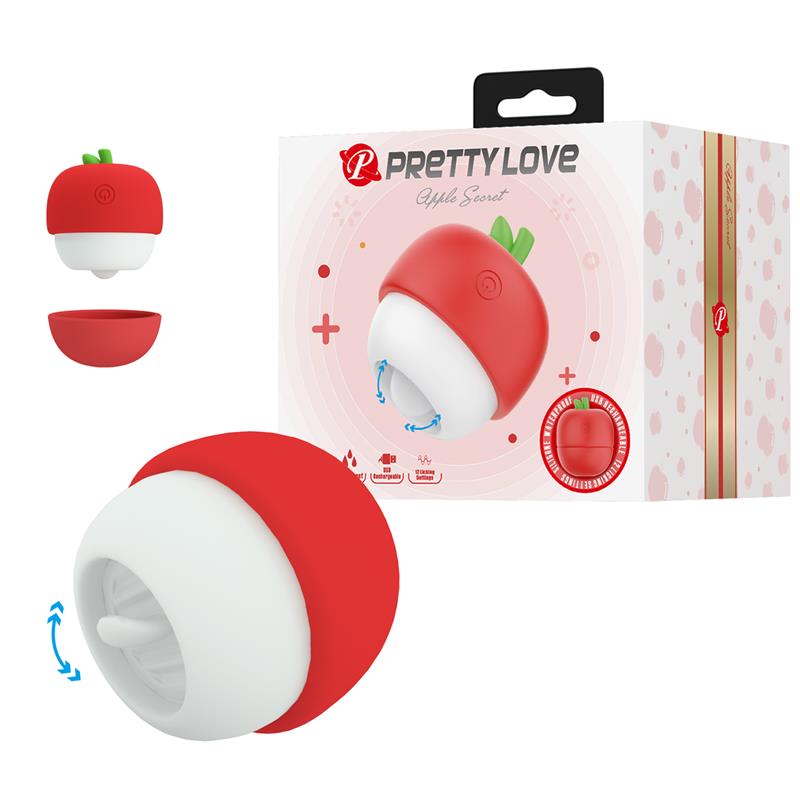 PRETTYLOVE - APPLE SECRET LICKING STIMULATOR