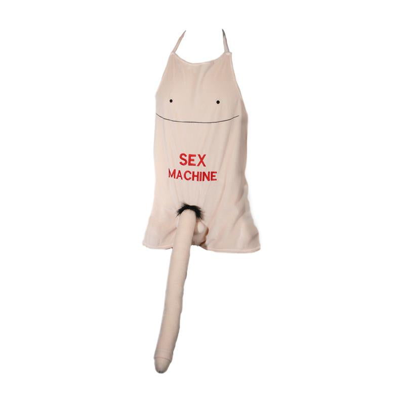 OOTB - APRON WITH PLUSH PENIS SEX MACHINE