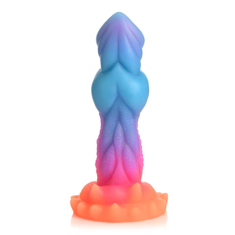 CREATURE COCKS - AQUA-COCK GLOW-IN-THE-DARK SILICONE DILDO