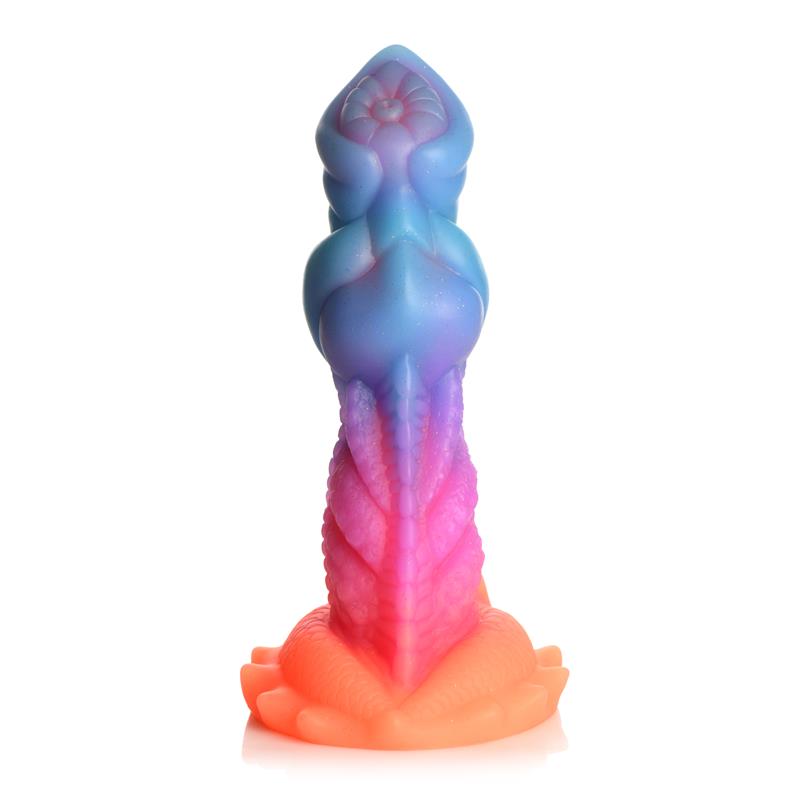 CREATURE COCKS - AQUA-COCK GLOW-IN-THE-DARK SILICONE DILDO