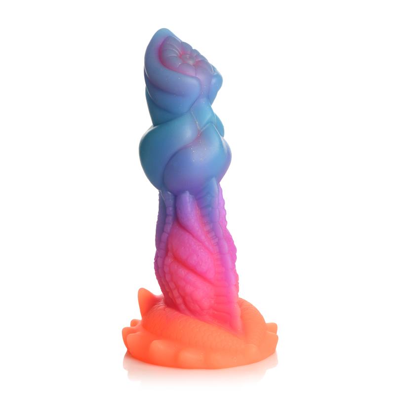 CREATURE COCKS - AQUA-COCK GLOW-IN-THE-DARK SILICONE DILDO