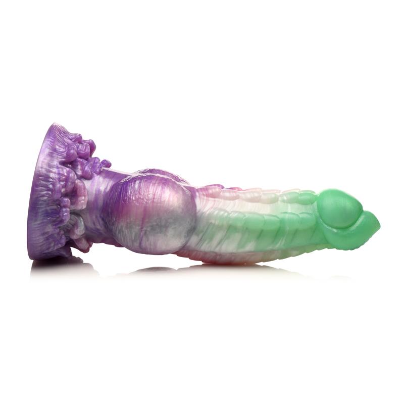 CREATURE COCKS - AQUA PHOENIX SILICONE DILDO