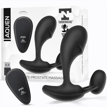 TARDENOCHE - AQUEN PROSTATE AND PERINEUM STIMULATOR LIQUID SILICONE REMOTE CONTROL MAGNETIC USB