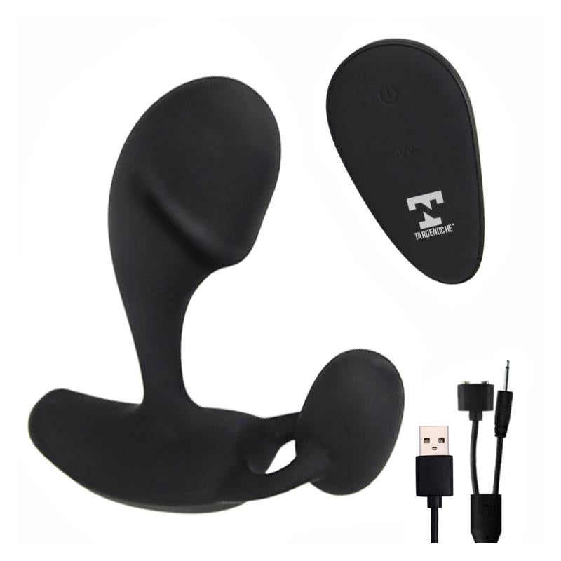 TARDENOCHE - AQUEN PROSTATE AND PERINEUM STIMULATOR LIQUID SILICONE REMOTE CONTROL MAGNETIC USB