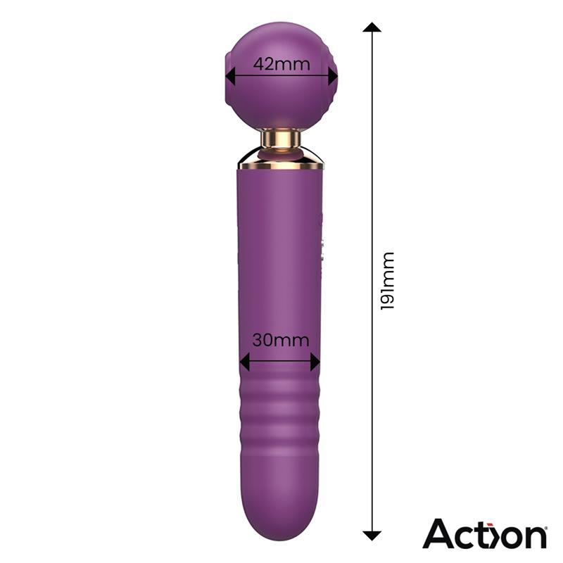 ACTION - ARION WAND WITH SUCTION, PULSATION AND THRUSTING