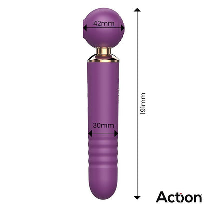ACTION - ARION WAND WITH SUCTION, PULSATION AND THRUSTING