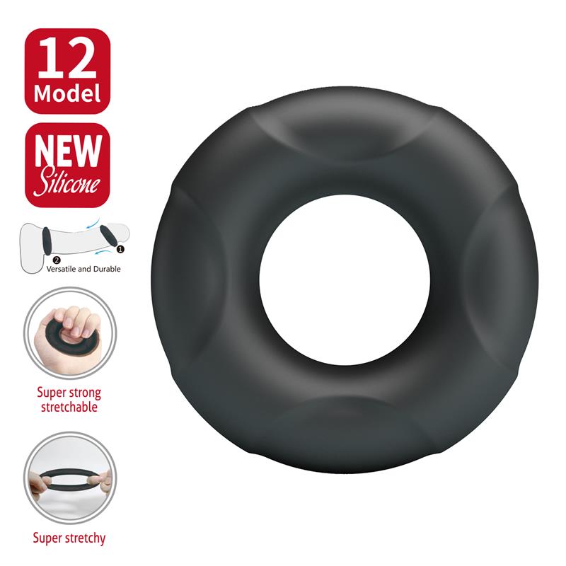 CRAZY BULL - ARVELL COCK RING SILICONE MOD 12