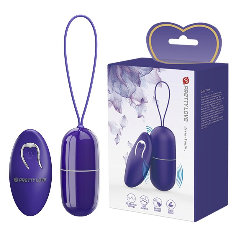 PRETTYLOVE - ARVIN YOUTH EGG VIBRATOR WITH REMOTE