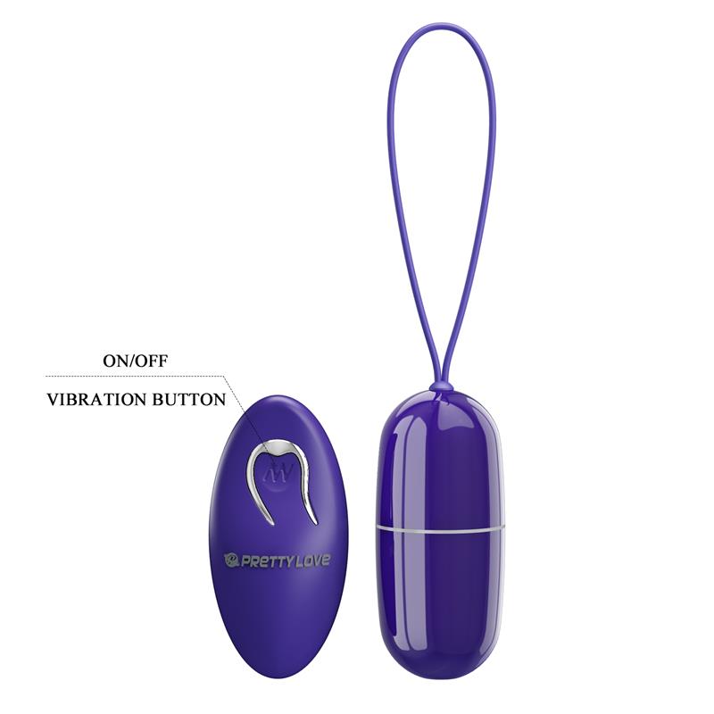 PRETTYLOVE - ARVIN YOUTH EGG VIBRATOR WITH REMOTE