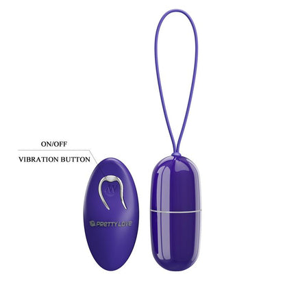 PRETTYLOVE - ARVIN YOUTH EGG VIBRATOR WITH REMOTE