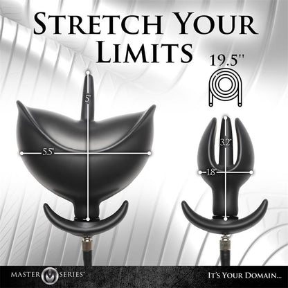 MASTER SERIES - ASS BOUND ANCHOR INFLATABLE ANAL PLUG