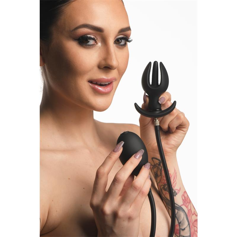MASTER SERIES - ASS BOUND ANCHOR INFLATABLE ANAL PLUG