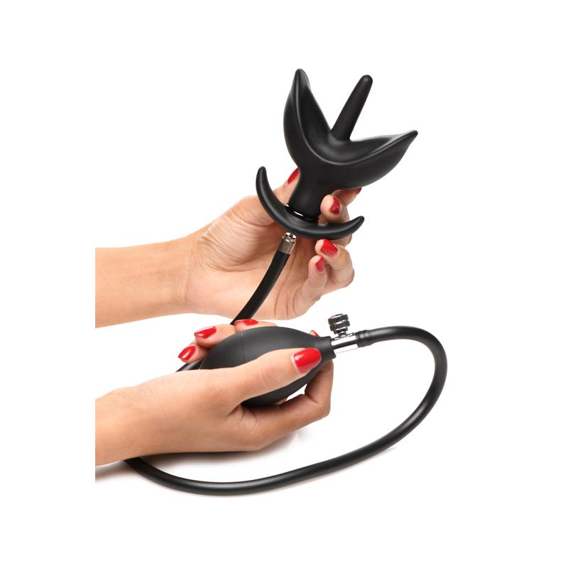 MASTER SERIES - ASS BOUND ANCHOR INFLATABLE ANAL PLUG