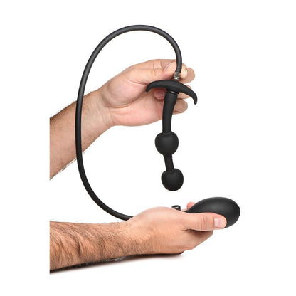 MASTER SERIES - ASS RATTLER WEIGHTED INFLATABLE ANAL BALLS