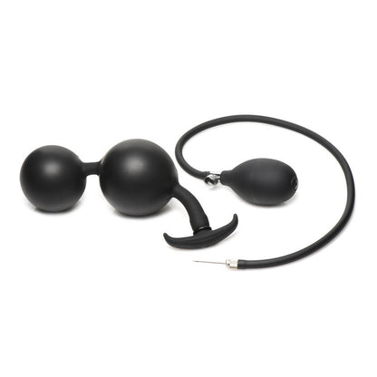 MASTER SERIES - ASS RATTLER WEIGHTED INFLATABLE ANAL BALLS