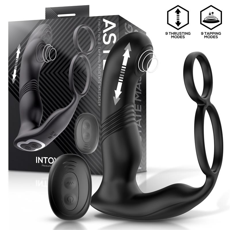 INTOYOU - ASTEX PROSTATE MASSAGER WITH THRUSTING AND TAPPING