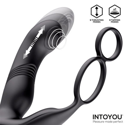 INTOYOU - ASTEX PROSTATE MASSAGER WITH THRUSTING AND TAPPING