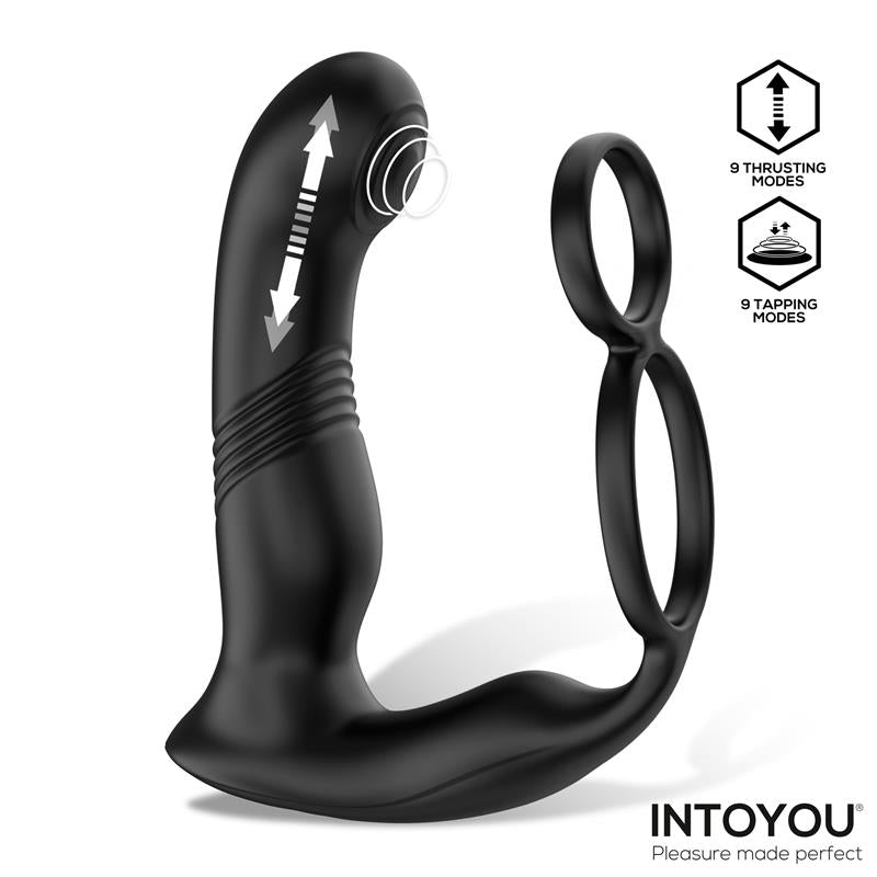 INTOYOU - ASTEX PROSTATE MASSAGER WITH THRUSTING AND TAPPING