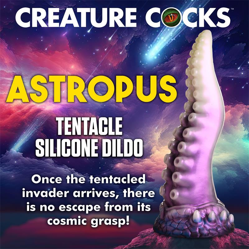CREATURE COCKS - ASTROPUS TENTACLE SILICONE DILDO