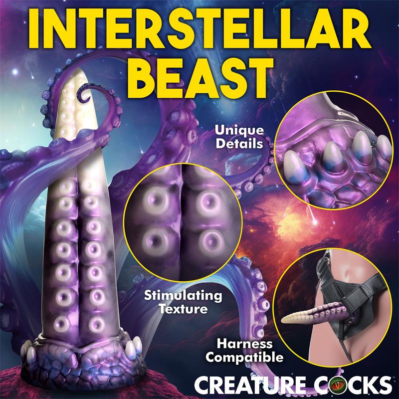 CREATURE COCKS - ASTROPUS TENTACLE SILICONE DILDO