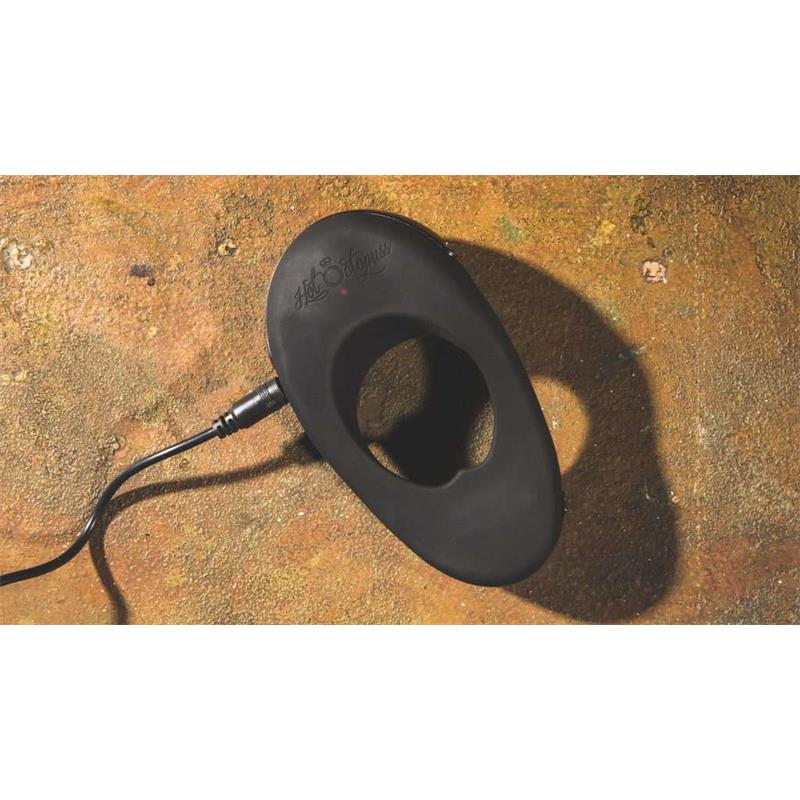 HOT OCTOPUSS - ATOM PLUS VIRBRATING PENIS RING AND PERIANAL STIMULATOR BLACK