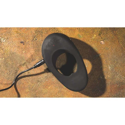 HOT OCTOPUSS - ATOM PLUS VIRBRATING PENIS RING AND PERIANAL STIMULATOR BLACK