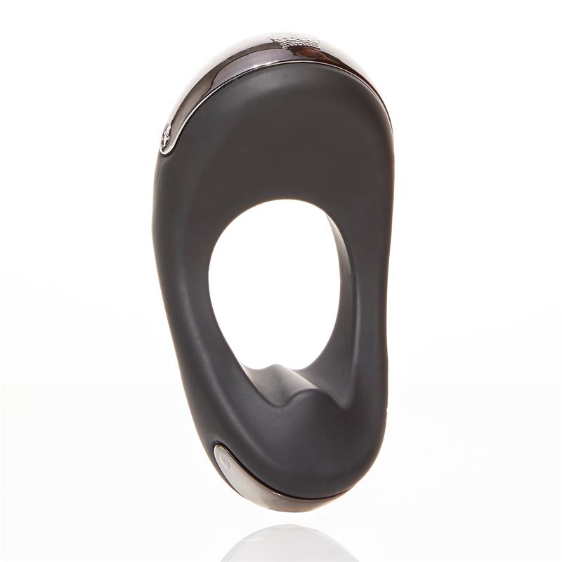 HOT OCTOPUSS - ATOM PLUS VIRBRATING PENIS RING AND PERIANAL STIMULATOR BLACK