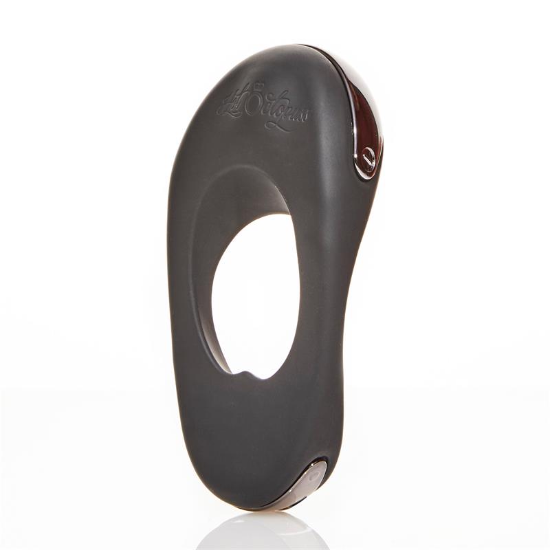 HOT OCTOPUSS - ATOM PLUS VIRBRATING PENIS RING AND PERIANAL STIMULATOR BLACK